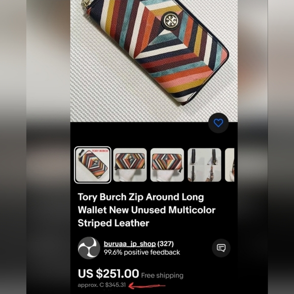 ๐ฅ TORY BURCH  WALLET  ๐ฅ - Picture 16 of 16